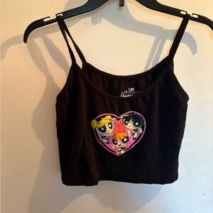 Cartoon Network Black Powerpuff Girls Top